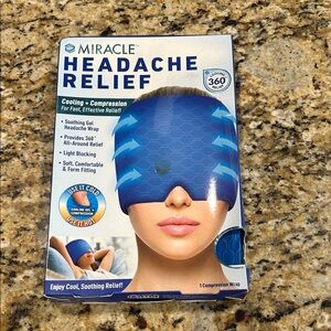 Miracle Cooling Headache Relief Wrap - Blue